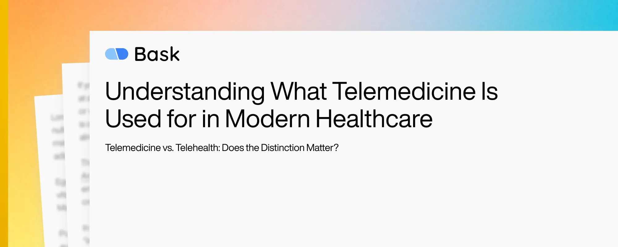 Understanding What Telemedicine Is Used for in Modern Healthcare